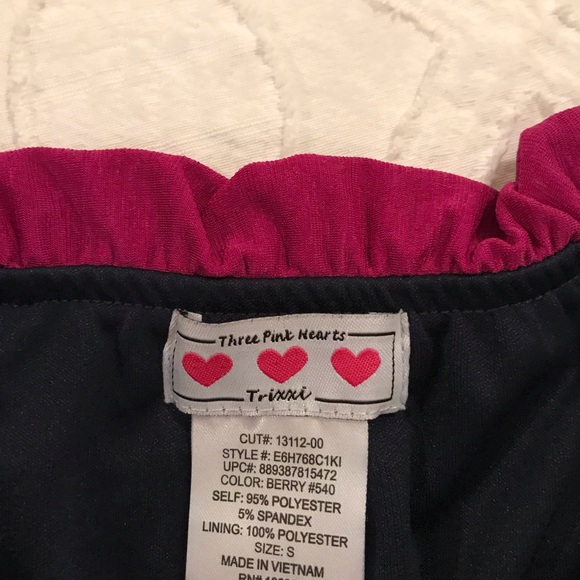 Pink and dark blue maxi. - Picture 2 of 2